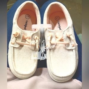 Cat & Jack Toddler Girl’s size 11 Bobby Slip on Shoes - like Hey Dude
